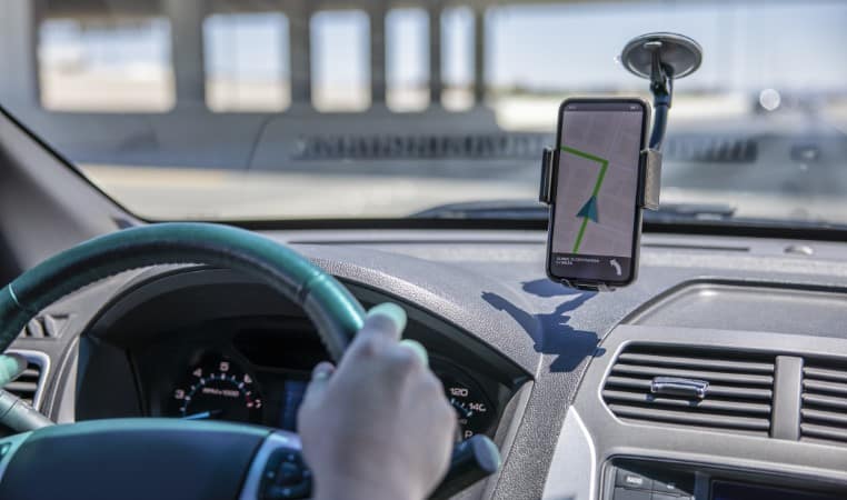 Car Driver with GPS