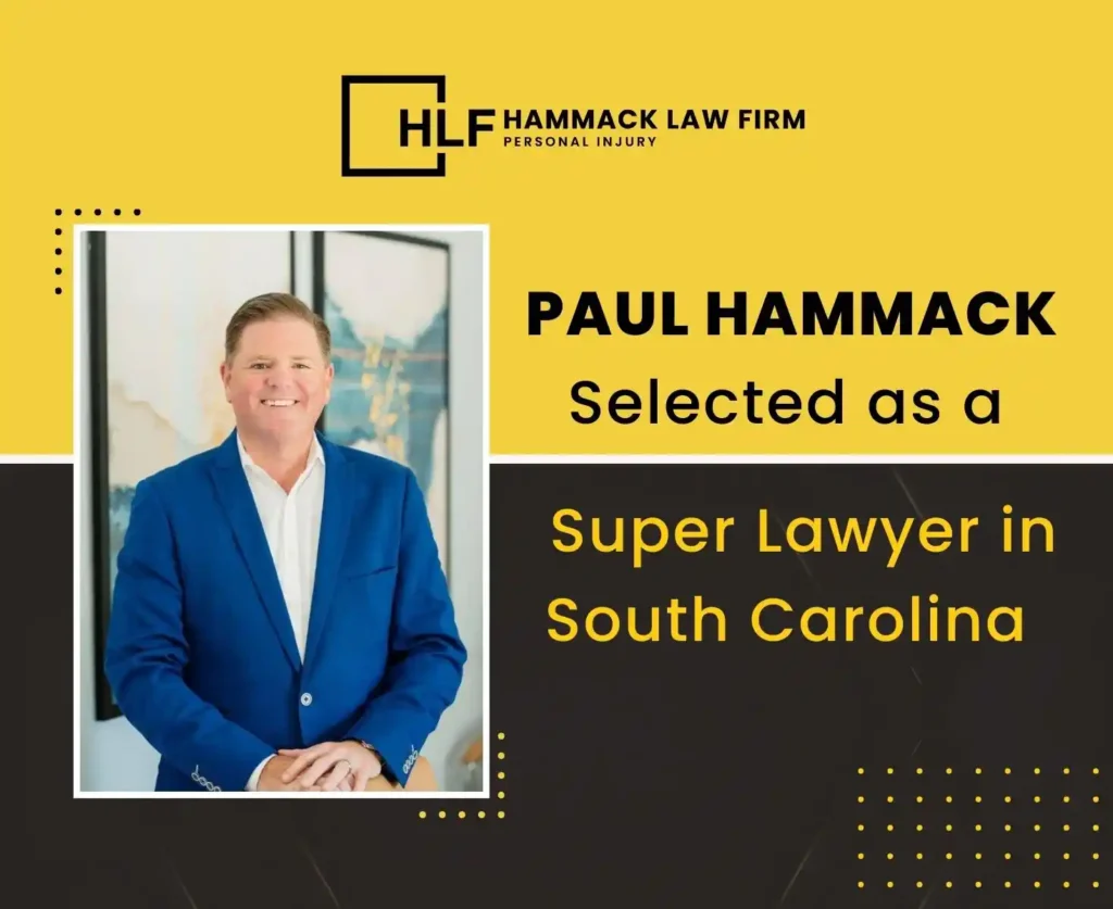 Paul Hammack Selected as a Super Lawyer in South Carolina | Call (864) 326-3333